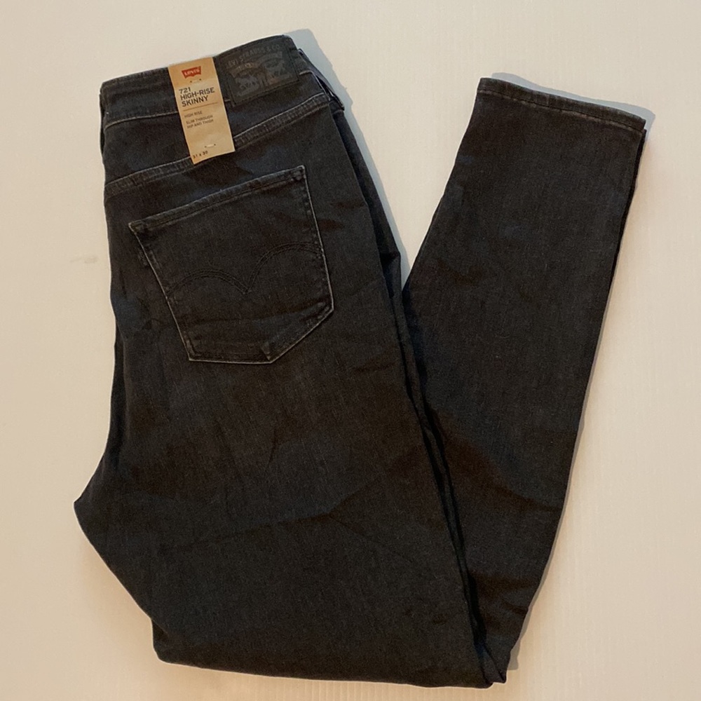 NWOT Womens 721 Levi’s High Rise Skinny 31/30